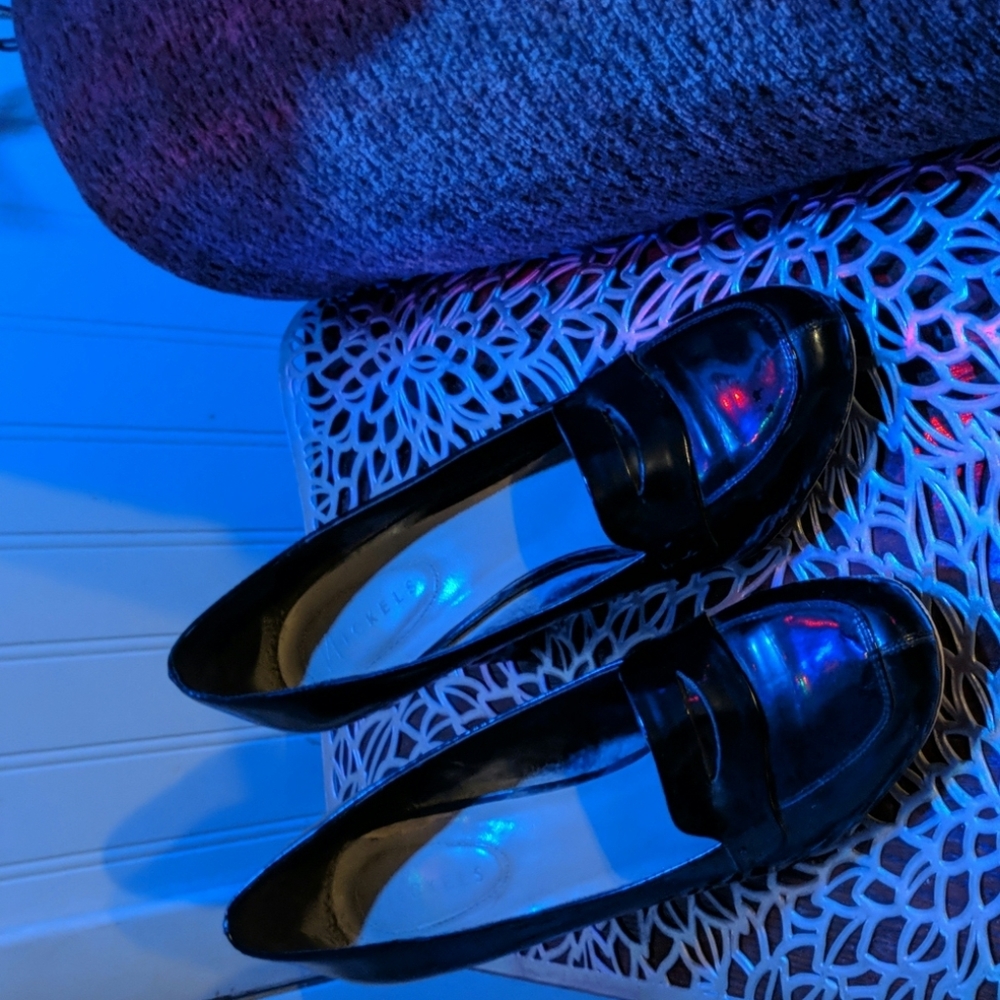 High Heeled Paten Leather Nichols